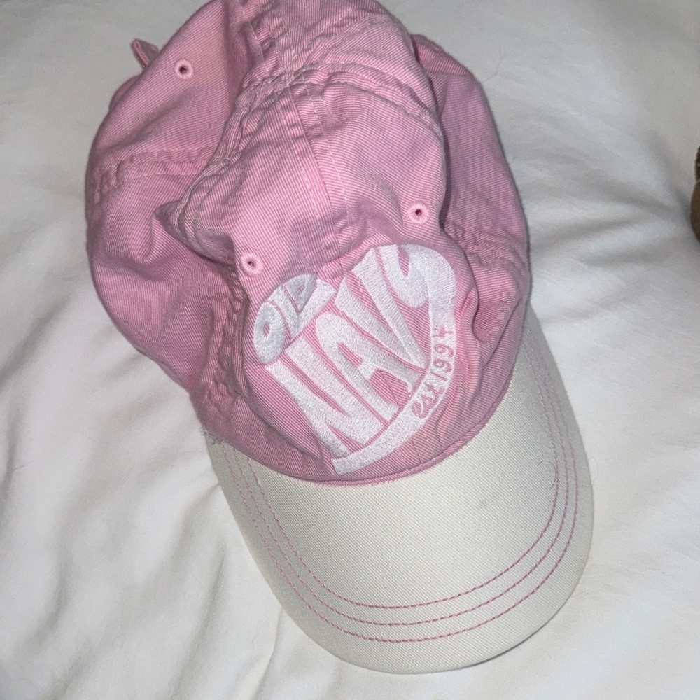 Old Navy Pink and Cream Cap